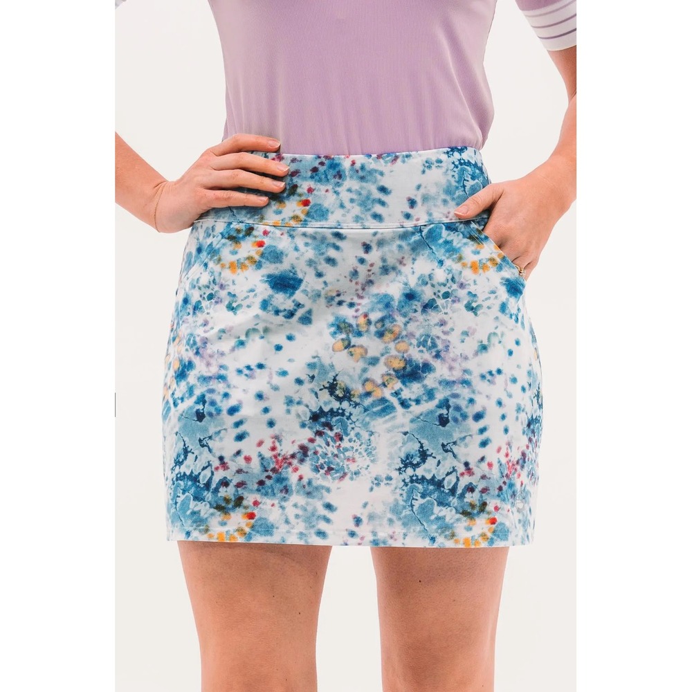 Foray Golf Skort Pull On Athletic Blue‎ Multicolor Pockets XS